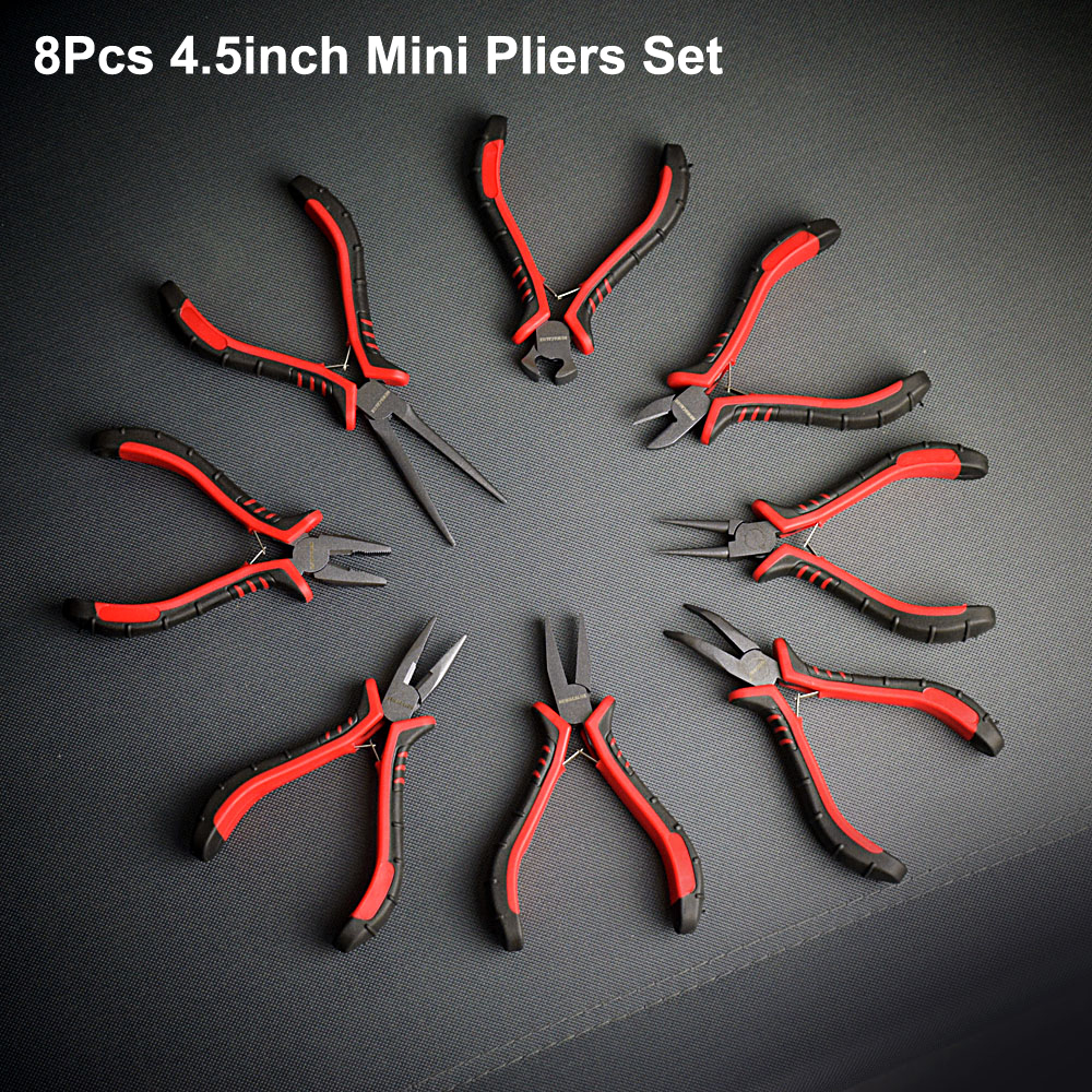 NEWACALOX 8Pcs Mini Pliers Set - Jewelry Plier Set incelemesi ve fiyatı
