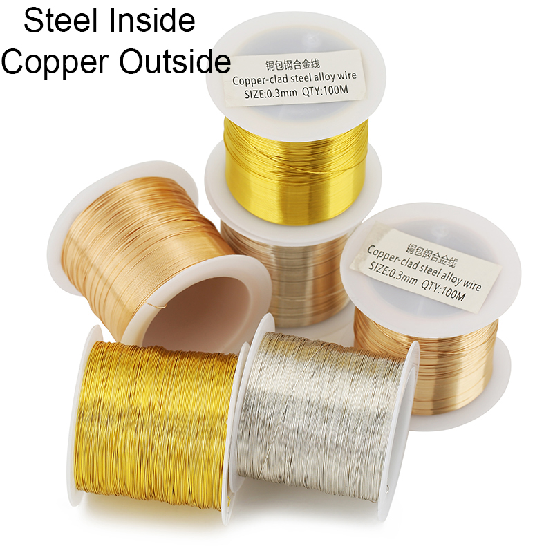 100meters Copper Stainless Ste - Jewelry Making Wire incelemesi ve fiyatı