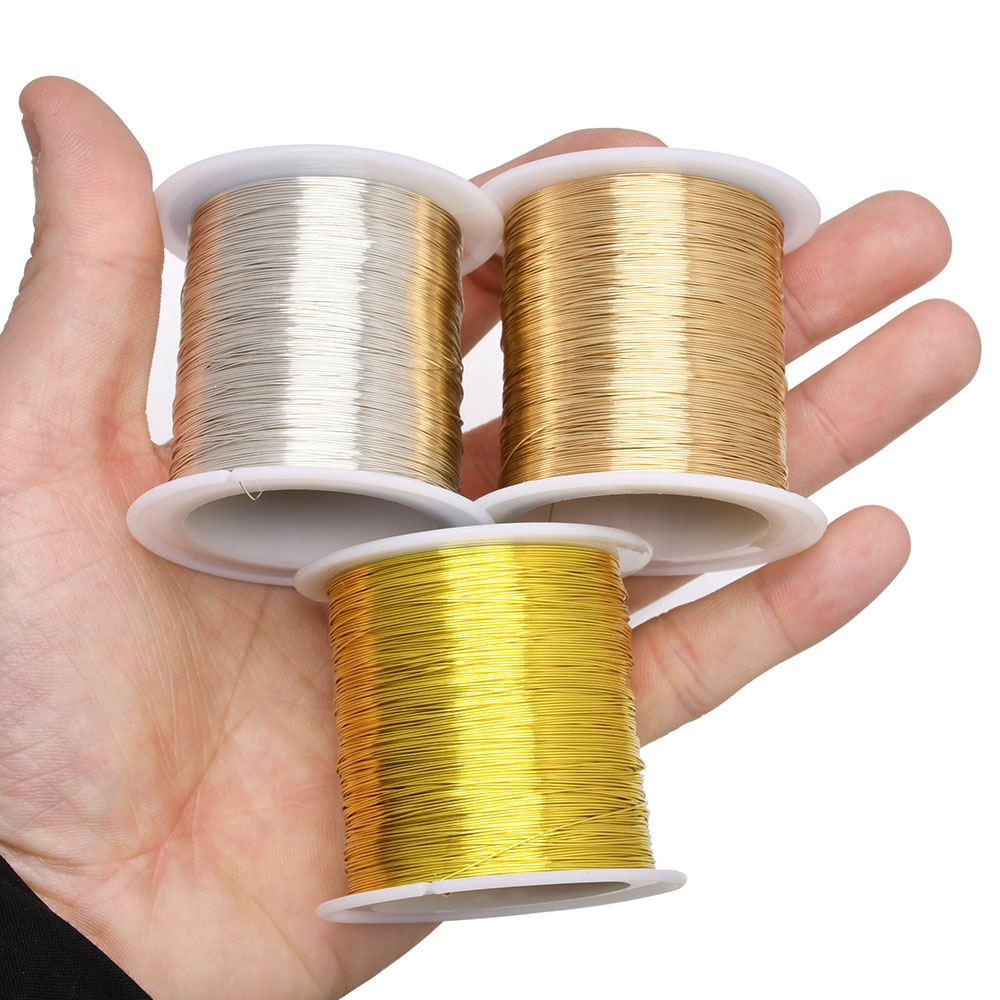 100m/328ft Fadeless Copper Cla - Jewelry Making Wire incelemesi ve fiyatı