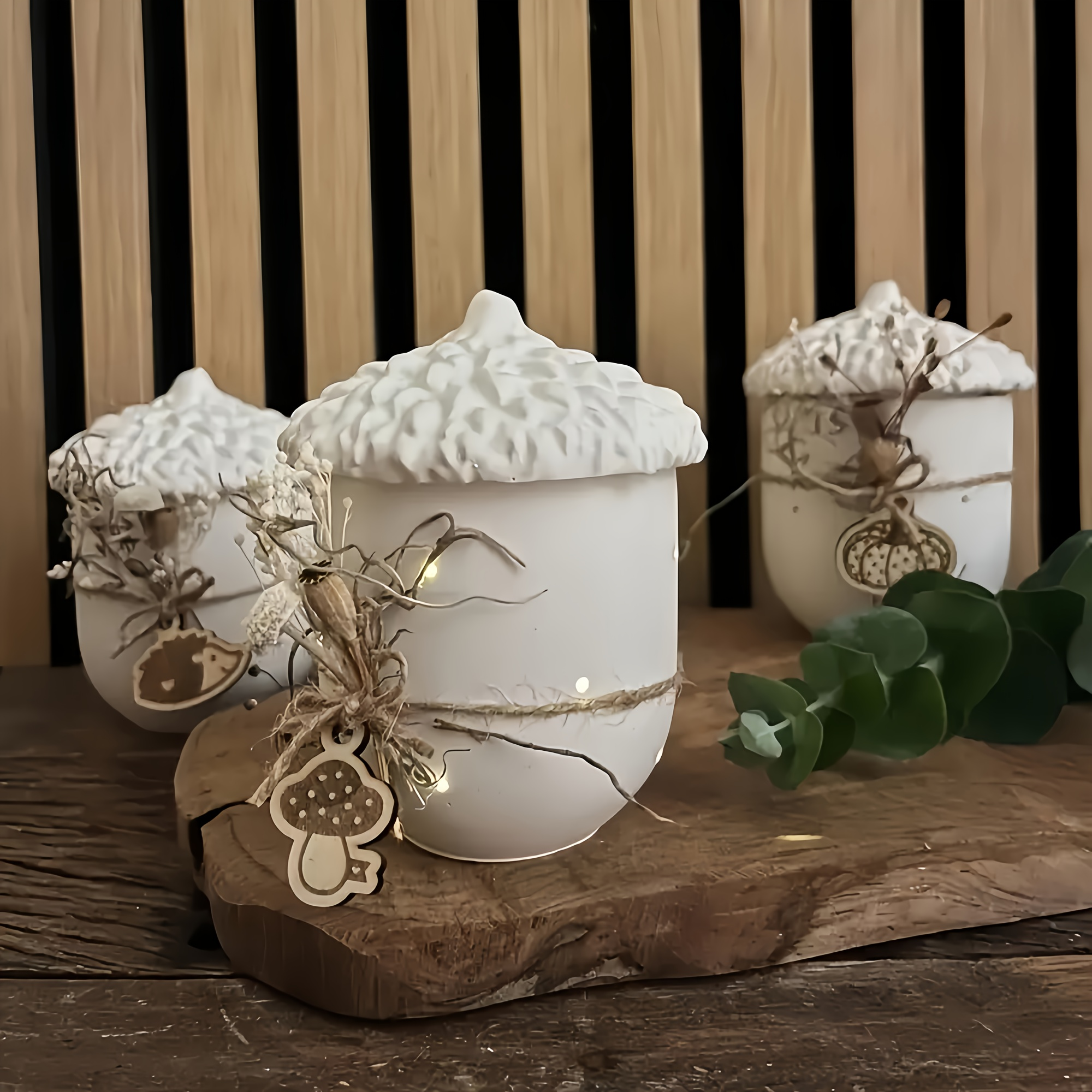 1pc Acorn and Pinecone Jar Sil - Jewelry Making Mold incelemesi ve fiyatı