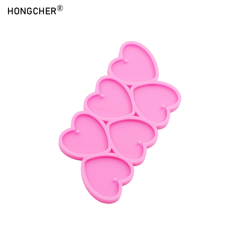 Shiny mirror love epoxy resin  - Jewelry Making Mold incelemesi ve fiyatı