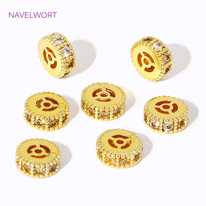 14K/18K Gold Plated Flat Round - Jewelry Making Items incelemesi ve fiyatı