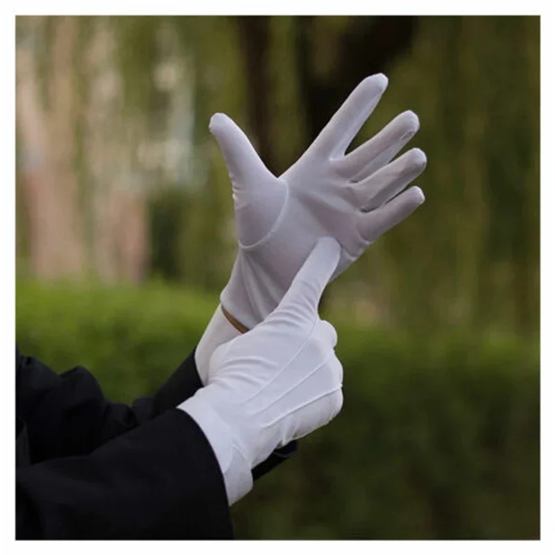 1 Pair White Cotton Inspection - Jewelry Making Gloves incelemesi ve fiyatı