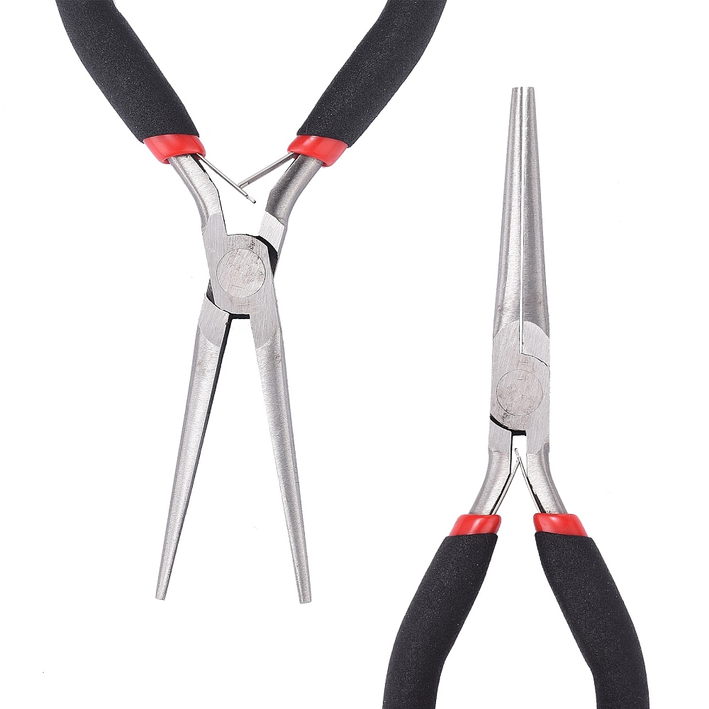 1pc Carbon Steel Jewelry Plier - Jewelry Making Round Nose Pliers incelemesi ve fiyatı