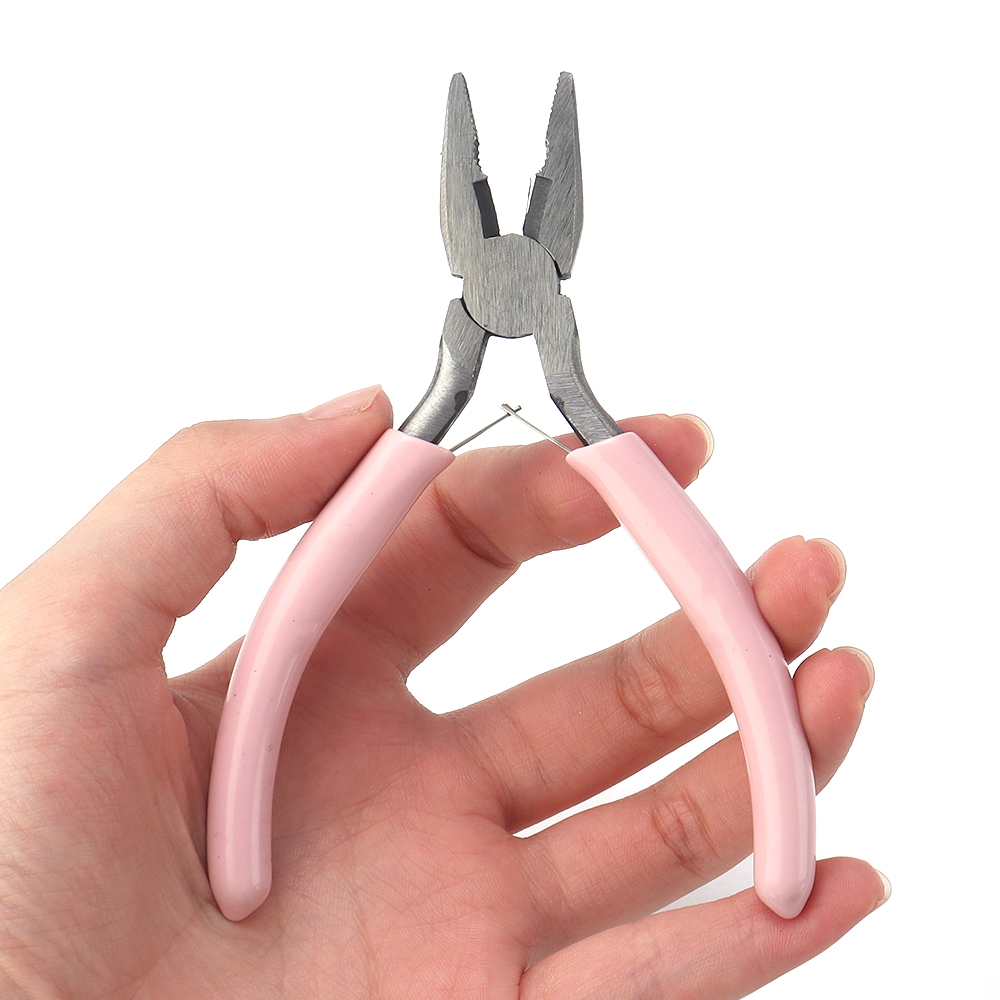 Portable Pink Stainless Steel  - Jewelry Plier Set incelemesi ve fiyatı