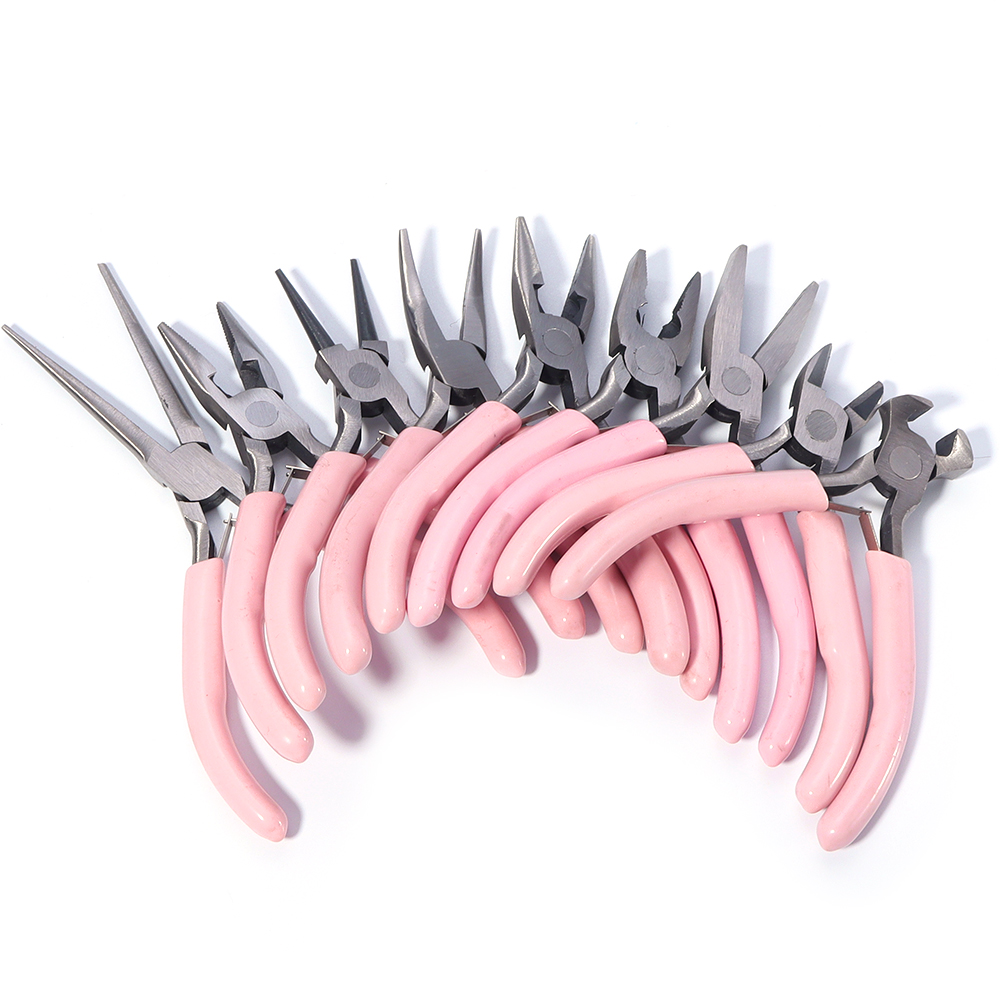 Portable Pink Stainless Steel  - Jewelry Plier Set incelemesi ve fiyatı